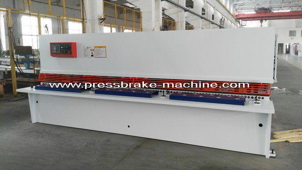 Управление 8 x 4000mm NC автомата для резки металлического листа плиты гидровлическое