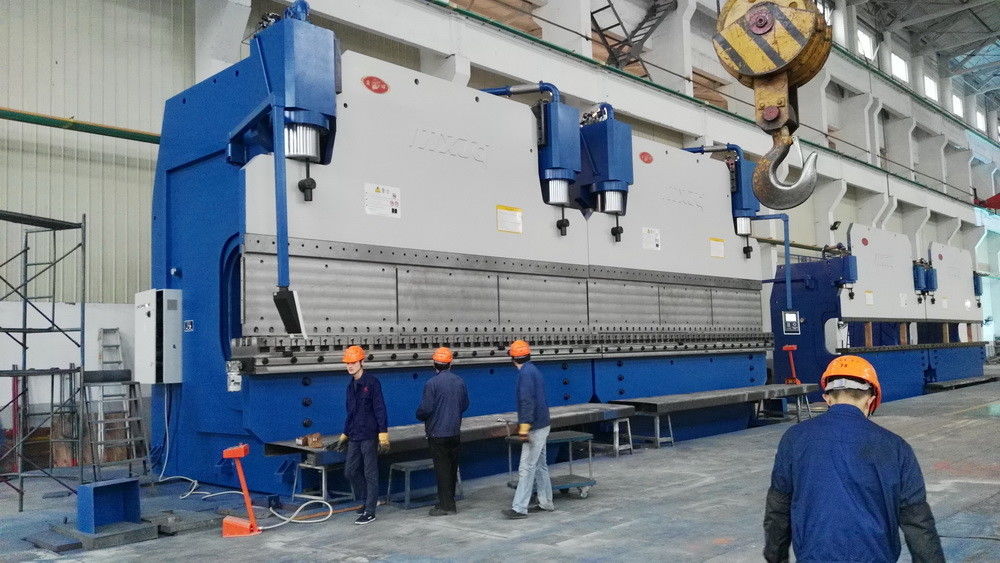1600 тонн CNC гидравлический тандемный пресс тормоз Максимальная толщина изгиба 20 мм мягкая сталь